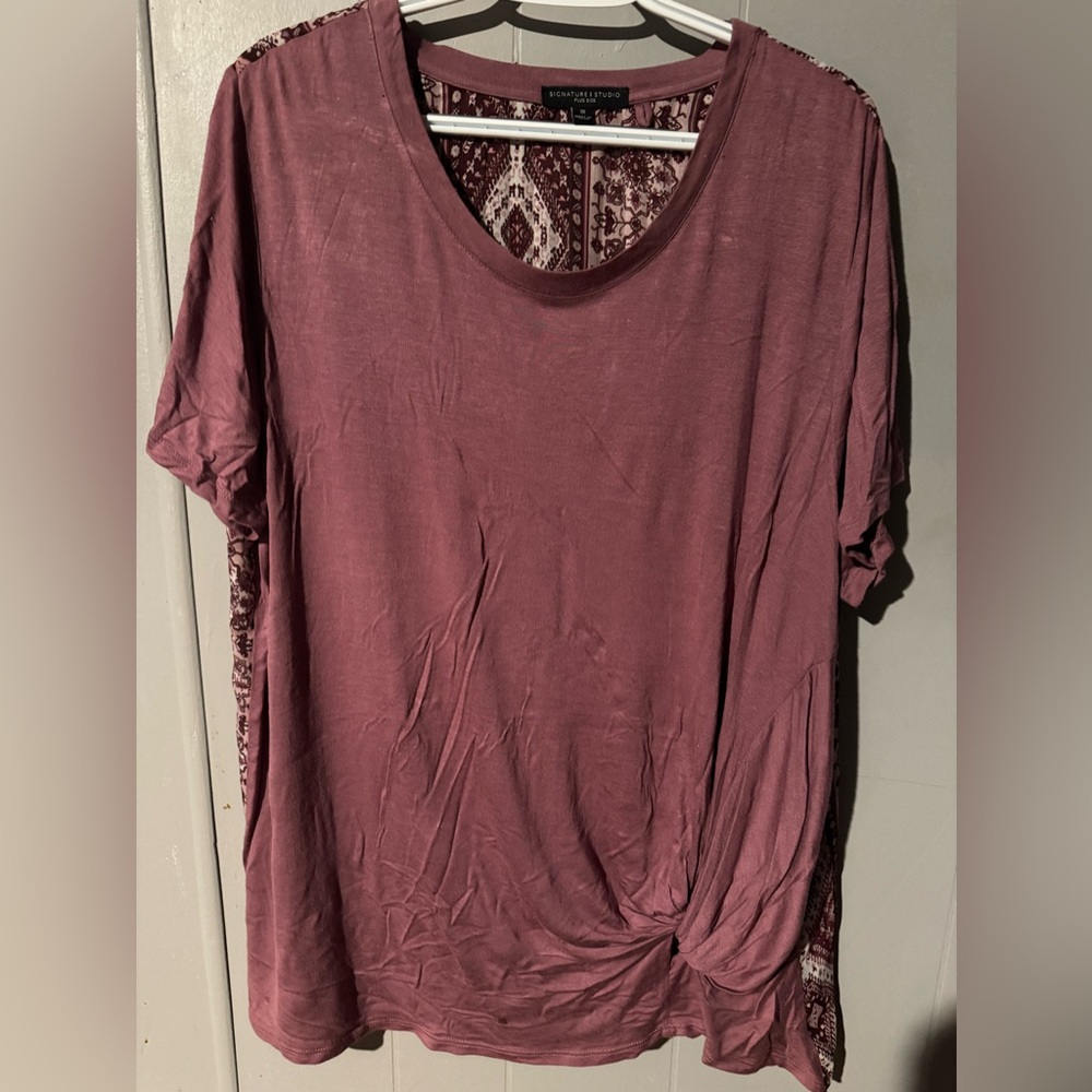 Signature Studio blouse sz 1X